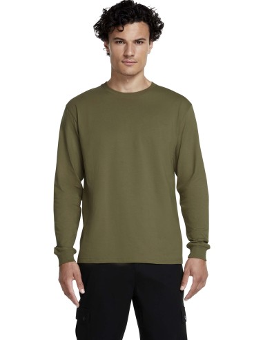 E-EP185L-NEW - Earth Positive Premium Long Sleeve T-shirt